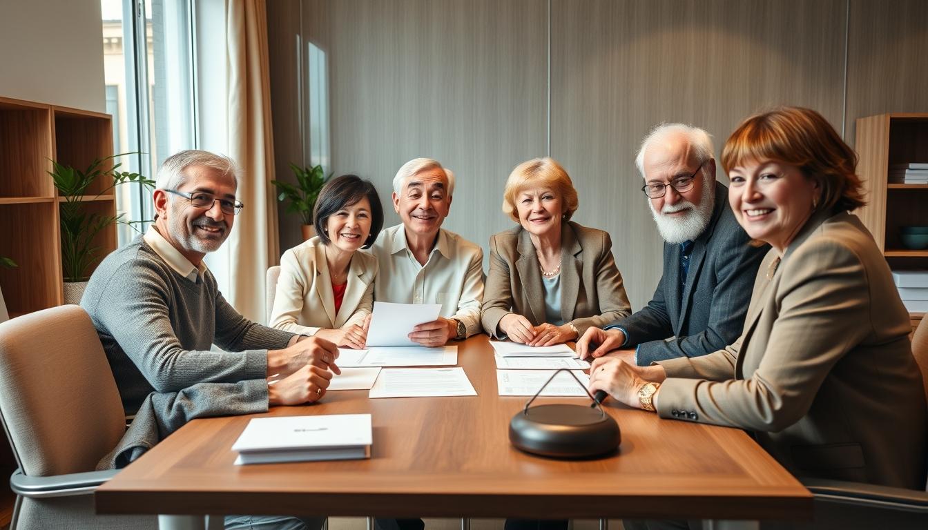 Family legal discussion support